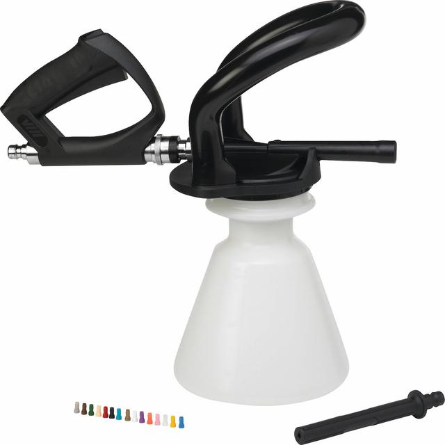 Ergo foam sprayer, incl. jet spray, 290 mm, , White