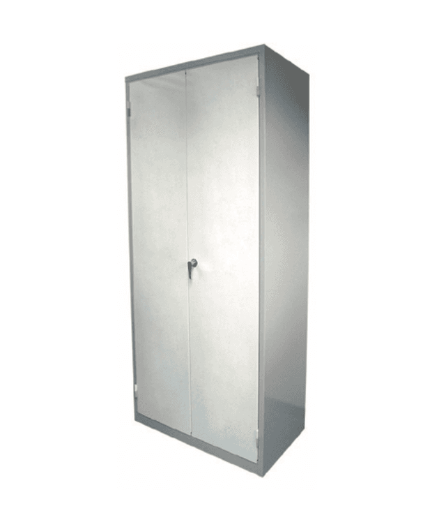 Advancelab Tall storage cabinet, (mm) 900 x 500 x 2100, solid doors, 5 shelvings, electrogalvanised steel