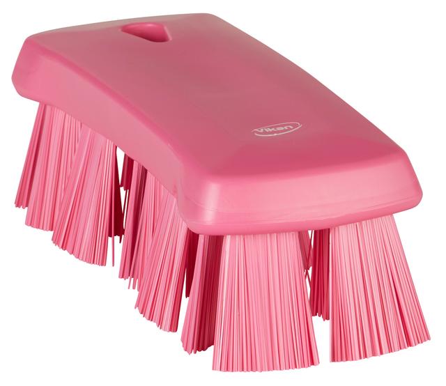 Vikan UST Hand Brush , 176 mm, Hard, Pink