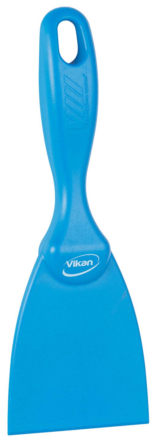 Vikan Hand Scraper, Metal Detectable, 75 mm, Blue