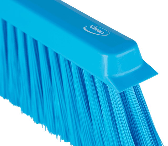 Vikan Dustpan Broom with Angled Thread, 250 mm, Medium, Red