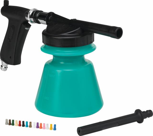 Foam sprayer incl. jet spray, 290 mm, , Green