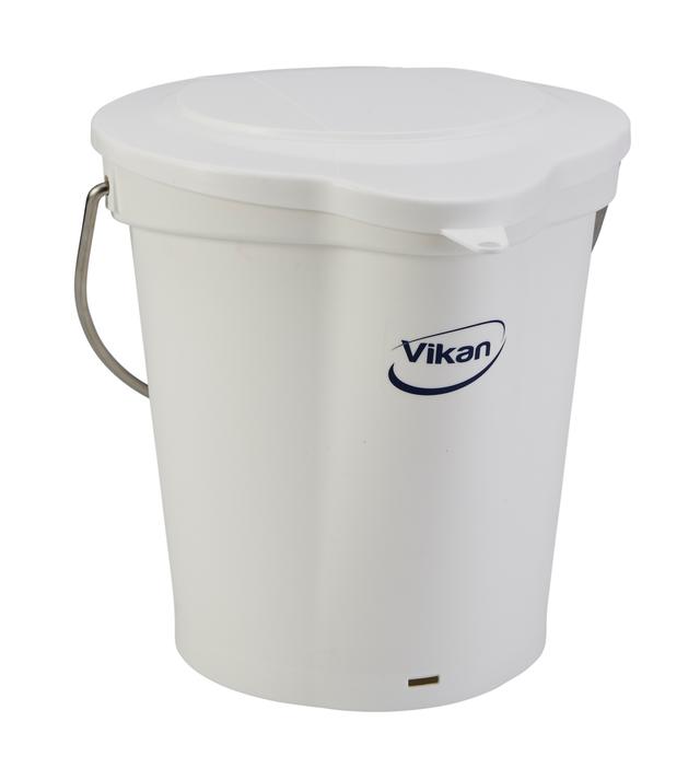 Bucket, 6 Litre, White