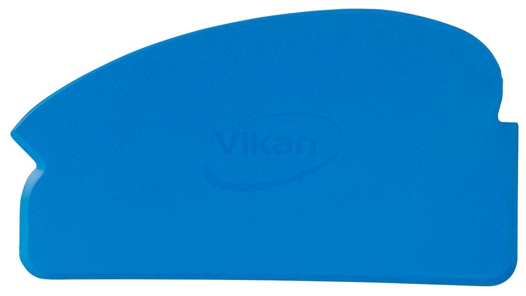 Vikan Hand Scraper, flexible, Metal Detectable, 165 mm, Blue