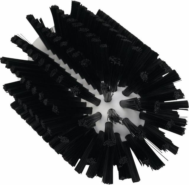 Pipe Cleaning Brush f/handle, Ø77 mm, 155 mm, Medium, Black