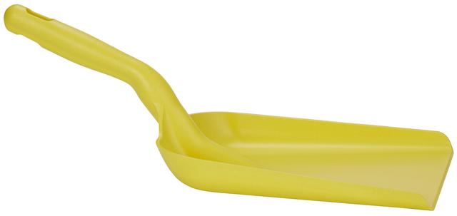 Vikan Hand shovel, Metal Detectable, 327 x 271 x 50 mm, 550 mm, Yellow