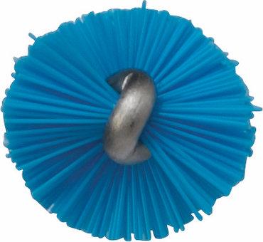 Tube Brush f/flexible handle 53515 or 53525, Ø12 mm, 200 mm, Medium, Blue