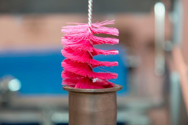 Tube Brush, Ø40 mm, 510 mm, Hard, Pink