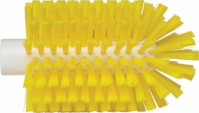 Pipe Cleaning Brush f/handle, Ø90 mm, 160 mm, Medium, Yellow