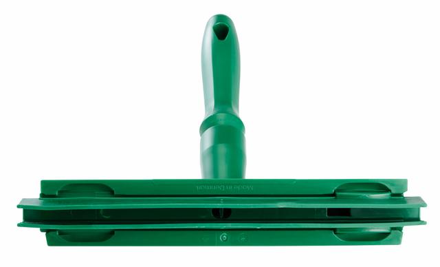 Hygienic Hand Squeegee w/replacement cassette, 250 mm, , Green