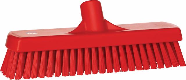 Wall-/Floor Washing Brush, 305 mm, Hard, Red