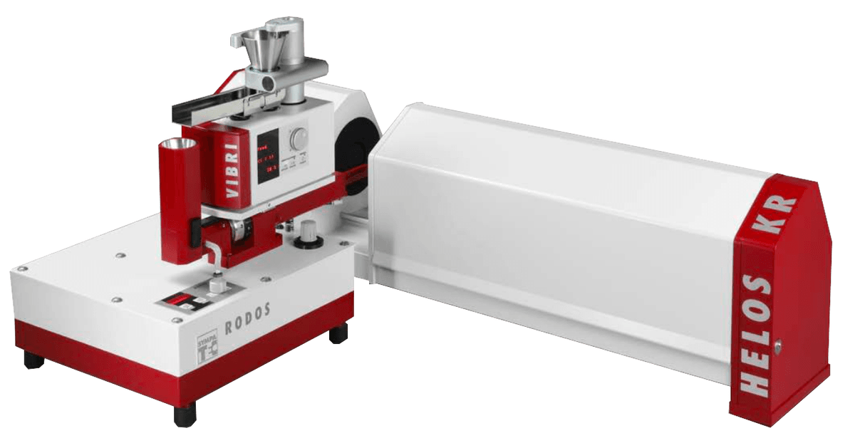 Sympatec HELOS KR, 0.1 - 8,750 µm, laser diffraction sensor