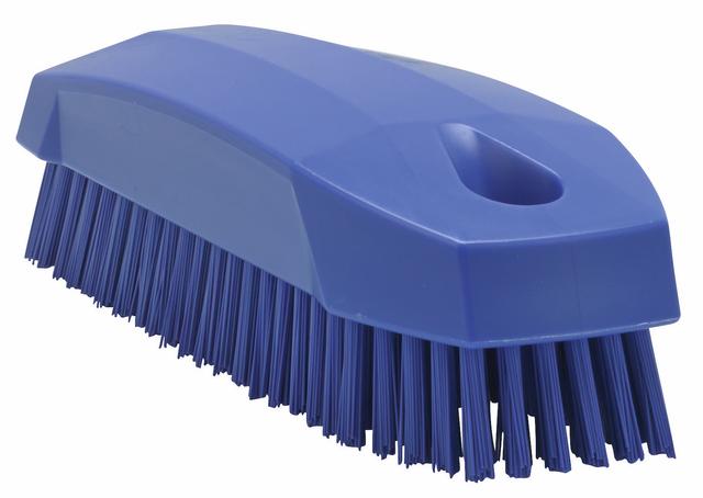 Vikan Hand Brush S / Nailbrush, 130 mm, Hard, Purple