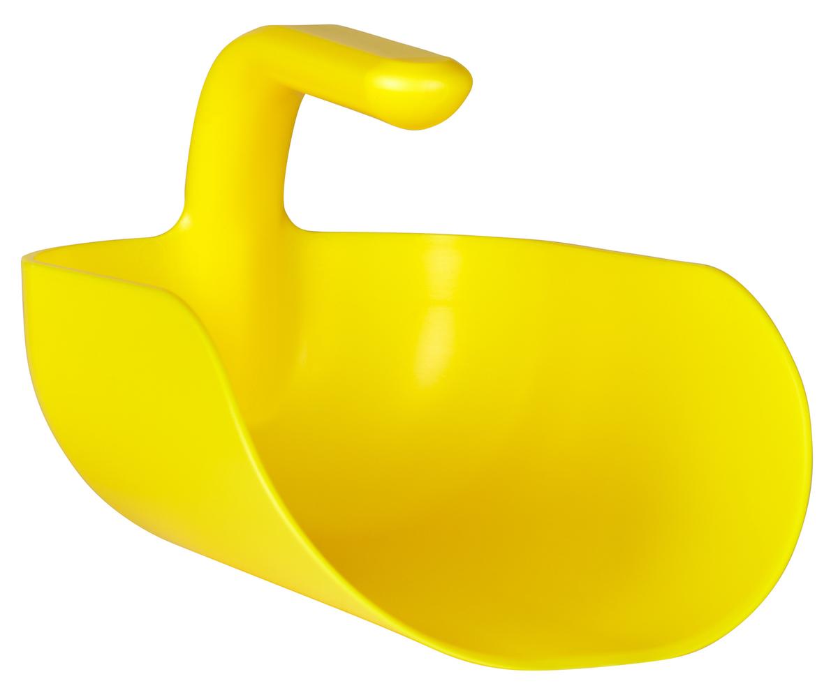 Ergonomic scoop, 2 litre, , Yellow