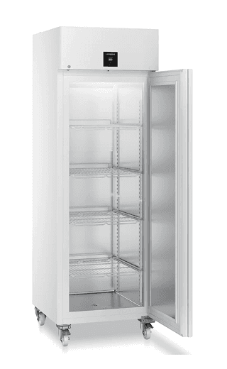 Liebherr SFPvg 6501 laboratory freezer, −9 °C ... −30 °C, 480 L, stainless steel inner liner, steel door, with NoFrost