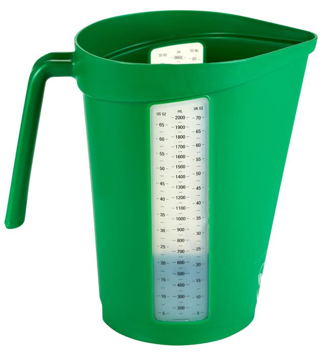 Measuring jug, 2 litre, , Green