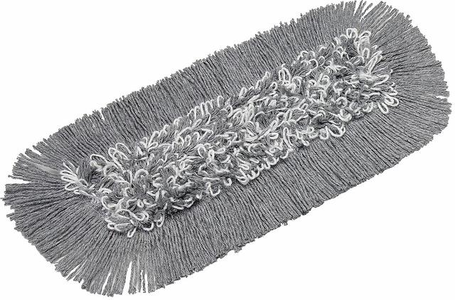 Vikan Damp 43 mop, Hook & loop, 25 cm, Grey