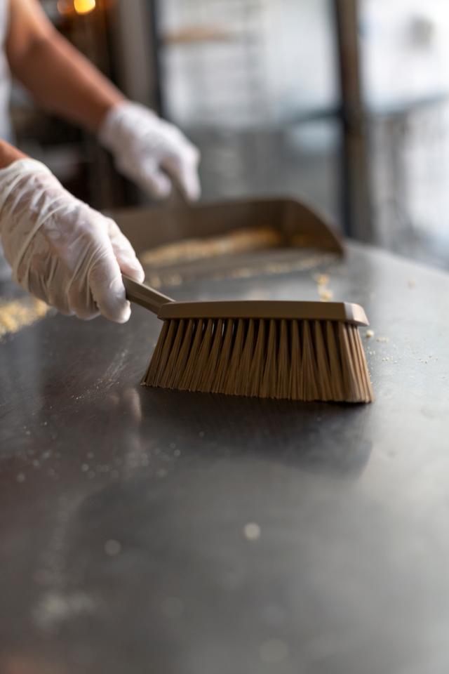 Dustpan, 330 mm, , Orange