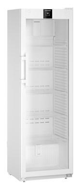 Liebherr HMFvh 4011 pharmaceutical refridgerator, +5 °C, 420 L, (mm) 597 x 654 x 1884, fan-assisted cooling, compliant with DIN 13277, glass door