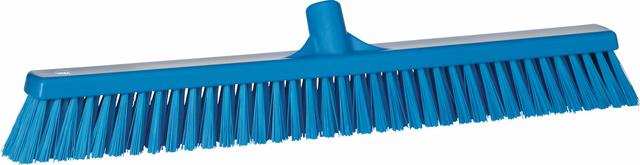 Broom, 610 mm, Soft/hard, Blue