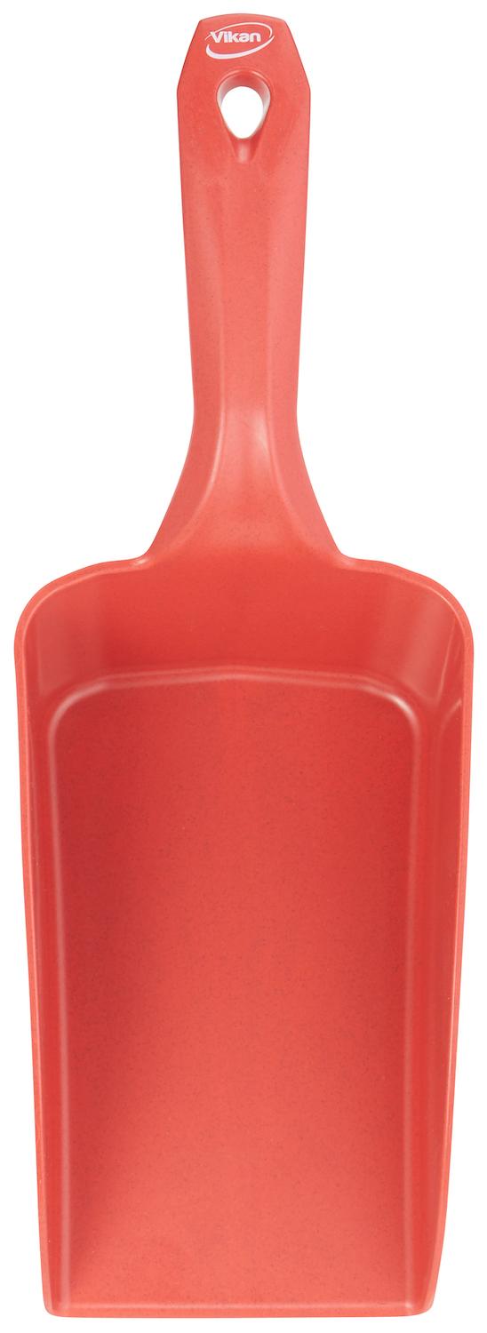 Vikan Hand Scoop, Metal Detectable, 1 Litre, Red