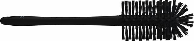 Pipe Brush w/handle, one piece, Ø90 mm, 430 mm, Medium/hard, Black