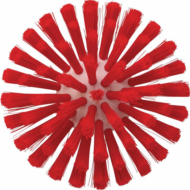 Pipe Cleaning Brush f/handle, Ø175 mm, 160 mm, Medium, Red