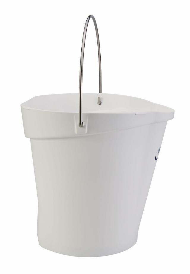 Bucket, 12 Litre, White