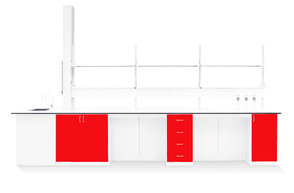 AdvanceLab Pro® bench, w/ steel construction