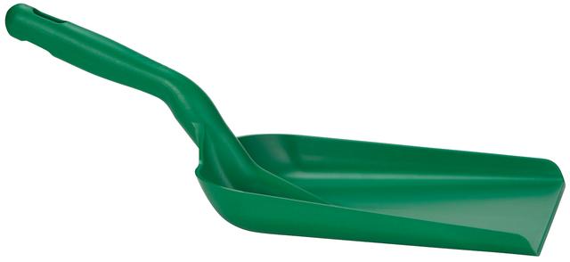 Vikan Hand shovel, Metal Detectable, 327 x 271 x 50 mm, 550 mm, Green