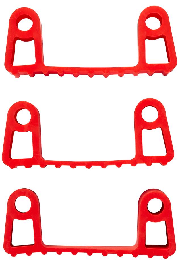 Vikan 3 spare part rubber bands  for 1011x & 1013x, Red