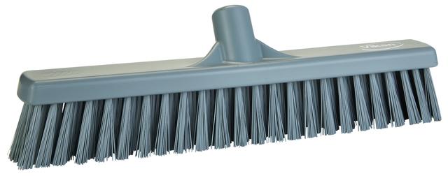 Broom, 410 mm, Soft/hard, Grey