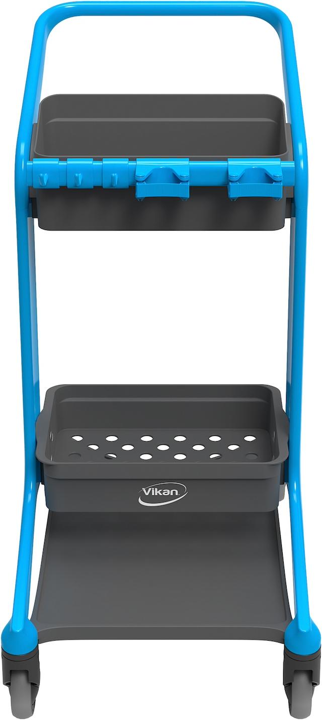 Vikan HyGo Mobile Cleaning Station, 780 mm, Blue