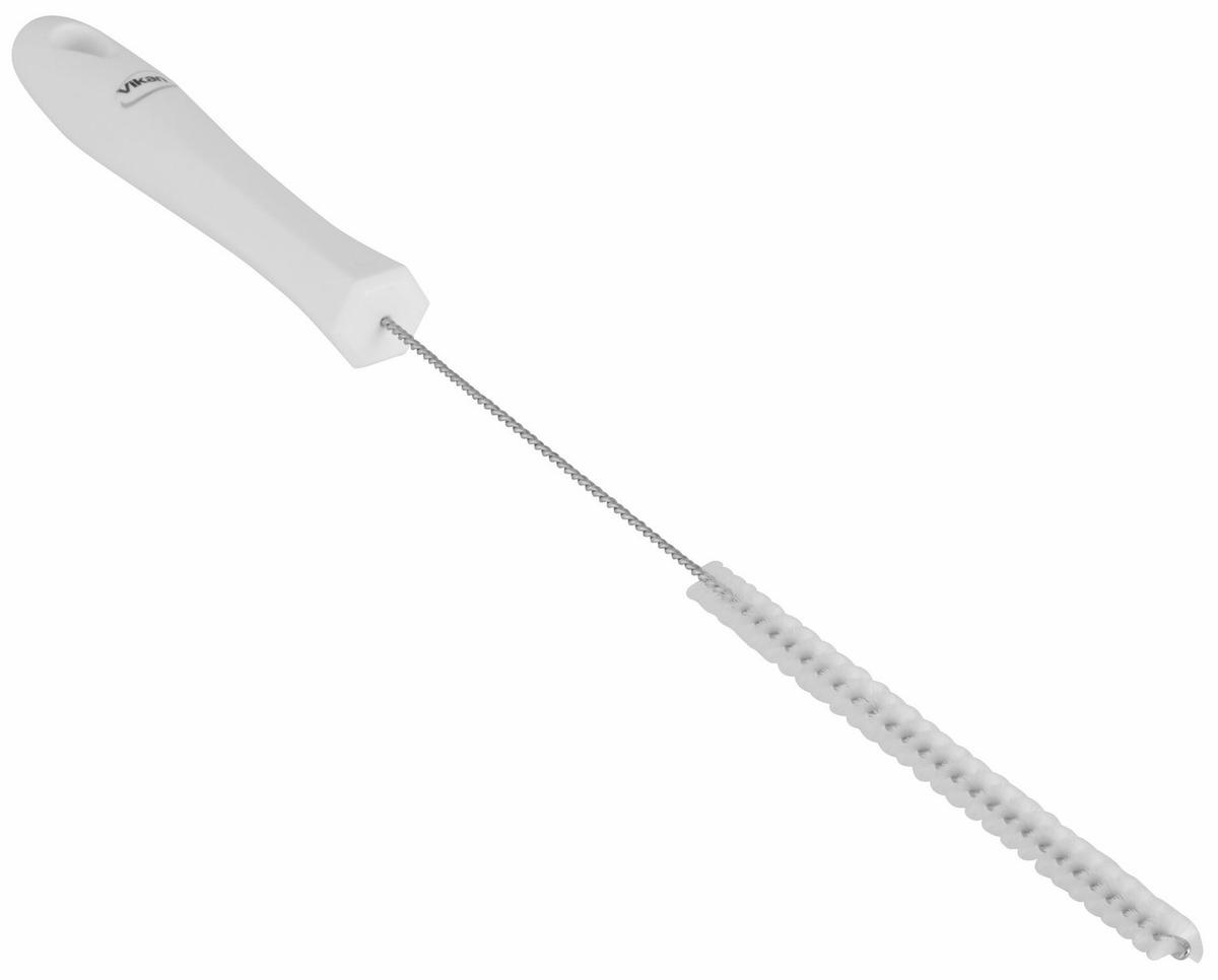 Vikan Tube Brush, Ø9 mm, 370 mm, Medium, White