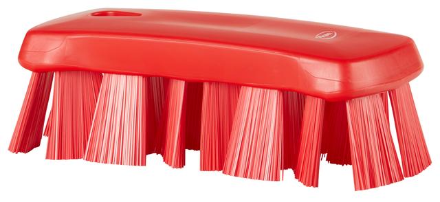 Vikan UST Hand Brush , 176 mm, Hard, Red