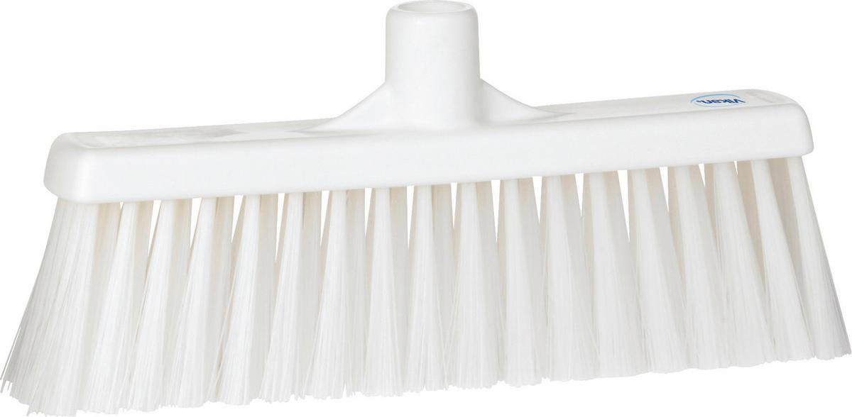 Broom w/ Straight Neck, 310 mm, Medium, White