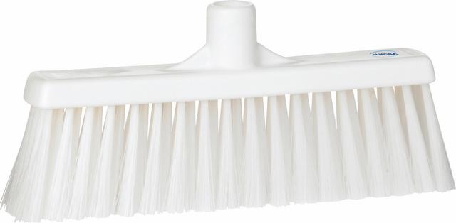 Broom w/ Straight Neck, 310 mm, Medium, White