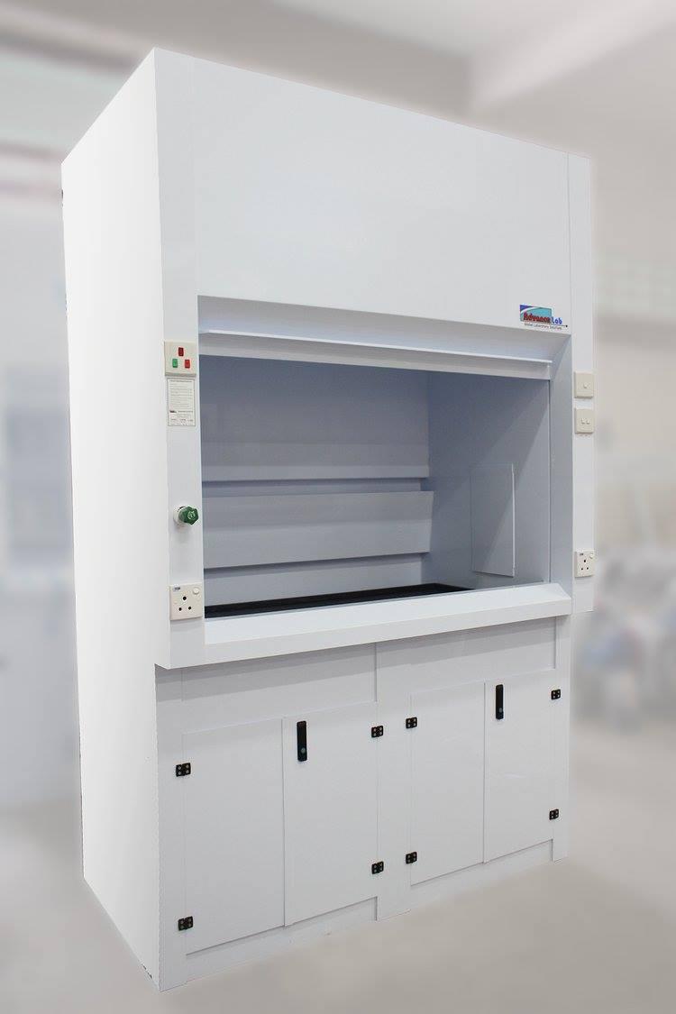 Polypropylene Fume Hood, ducted, (mm) 1820 x 920 x 2420