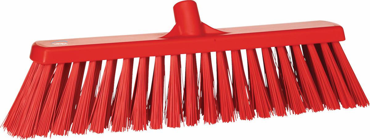 Broom, 530 mm, Very hard, Red