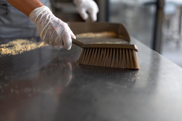 Dustpan, 330 mm, , Orange