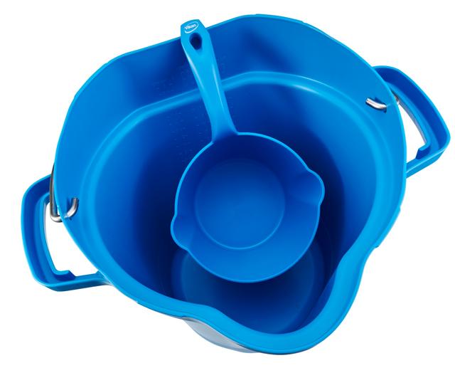 Vikan Round Bowl Scoop, 330 mm, , Blue