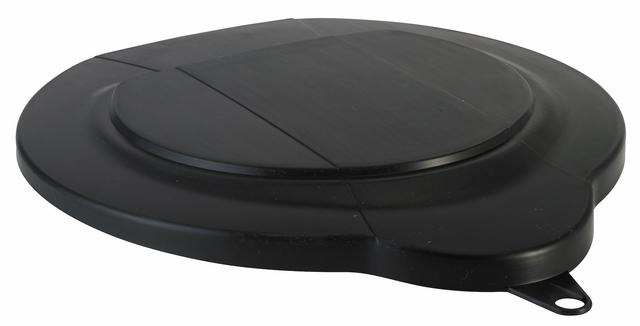 Lid for Bucket 5688, 6 Litre, Black