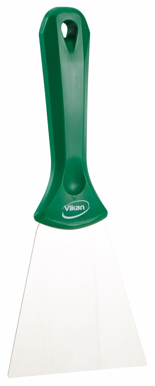 Stainless Steel Hand Scraper, 100 mm, Green