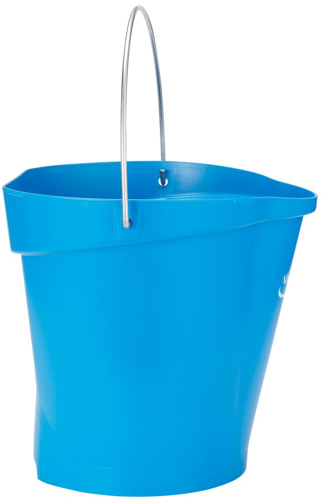 Vikan Bucket, Metal Detectable, 12 Litre, Blue