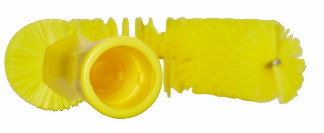 Pipe Exterior Brush, Ø55 mm, 360 mm, Medium, Yellow