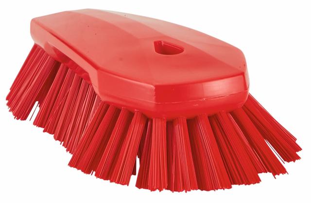 Vikan Hand Brush XL, 240 mm, Very hard, Red