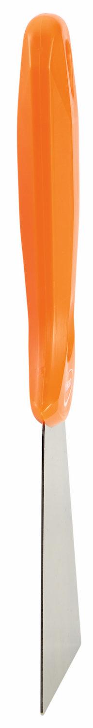 Stainless Steel Hand Scraper, 100 mm, Orange