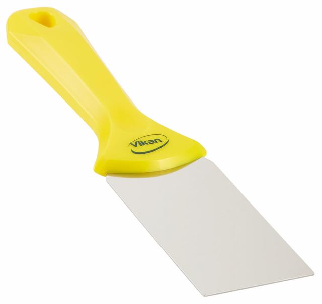 Stainless Steel Hand Scraper, 50 mm, Yellow