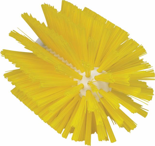 Pipe Cleaning Brush f/handle, Ø103 mm, 170 mm, Medium, Yellow