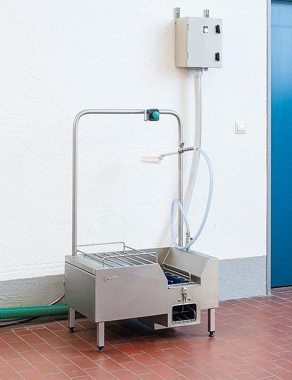 NEPTUN SC 1 boots cleaning machine, WDH (mm) 760 x 640 x 1220